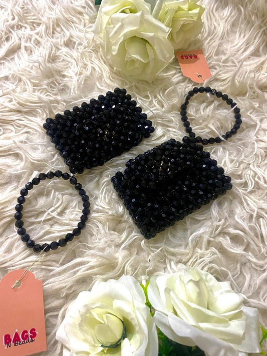 Black Midnight Bead wallett